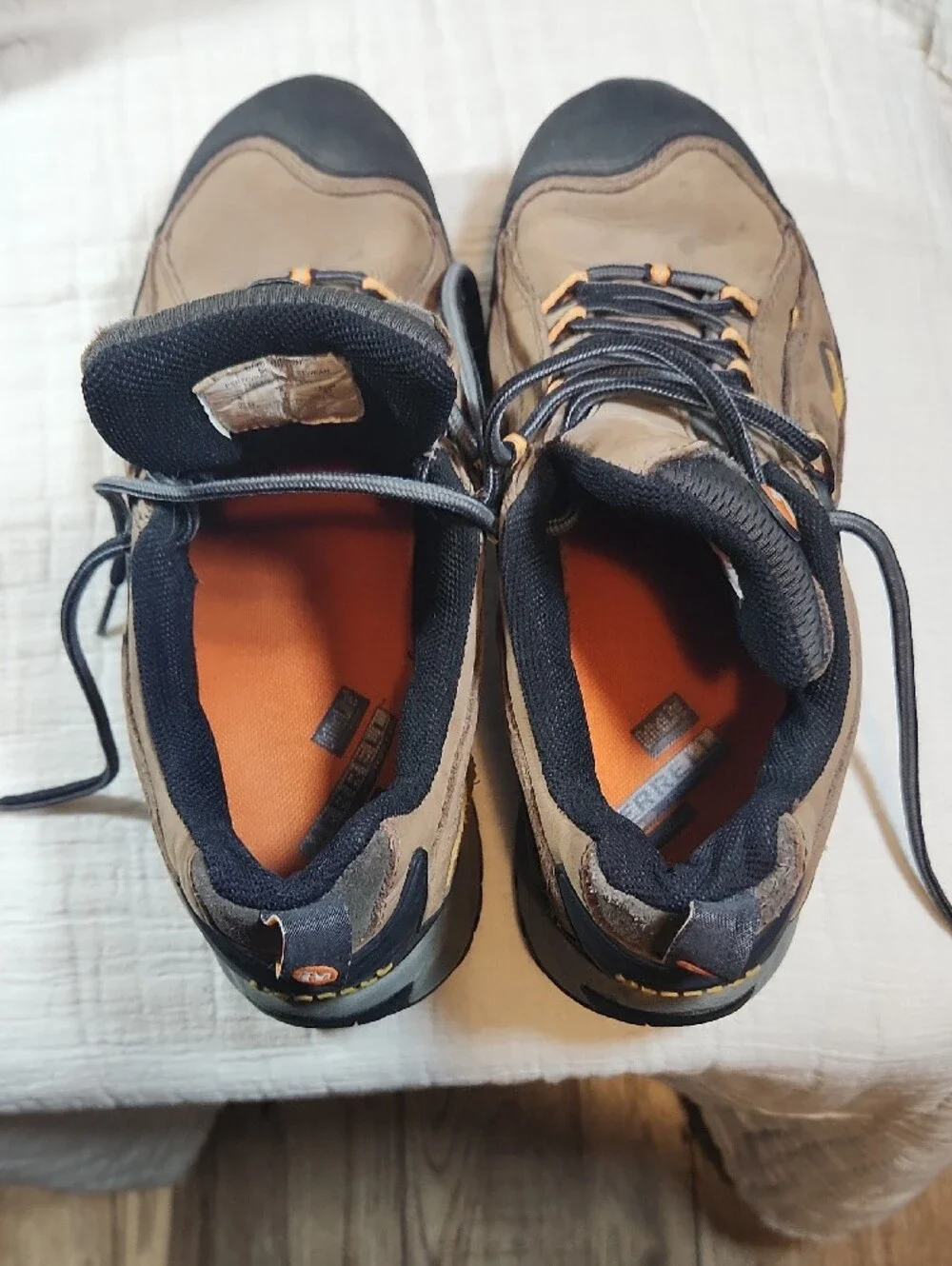 Merrell Men's Brown and Black Trail Hiking Boots